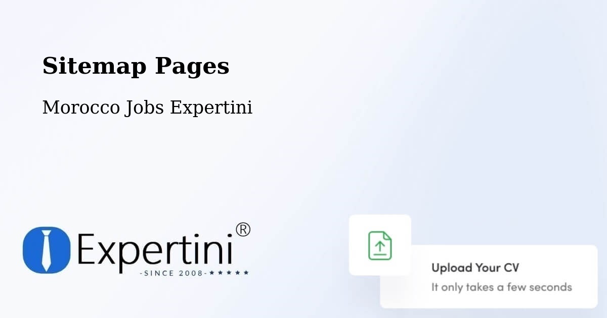 Sitemap Pages - Sidi Kacem - Morocco Jobs Expertini